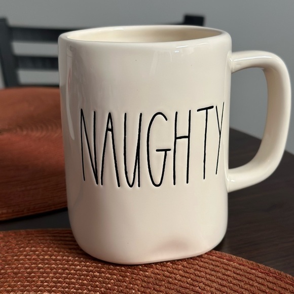 Rae Dunn Christmas Mug - A Playfully Naughty Addition to Your Holiday Collection - Picture 2 of 3